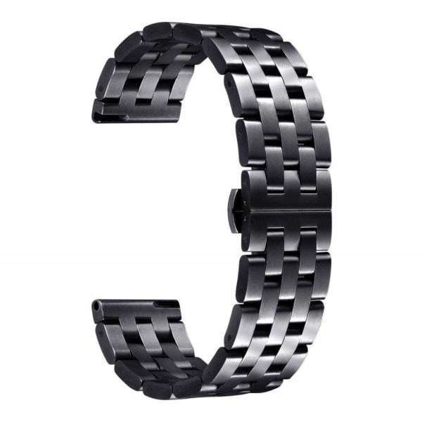 Samsung Galaxy Watch (46mm) stainless steel watch band - Black Svart