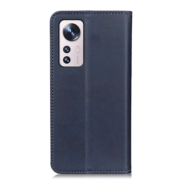 Äkta läder Xiaomi 12 Lite fodral - Blå Blå