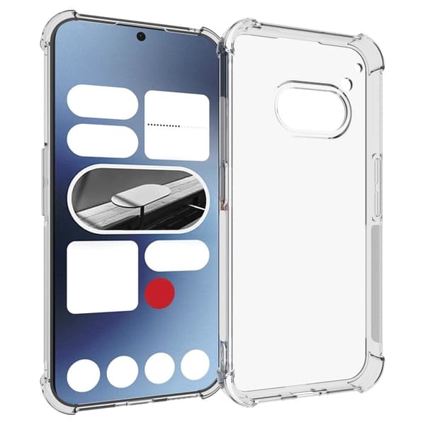 Lux-Case Airbag Nothing Phone (2a) skal Transparent