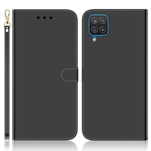 Mirror Samsung Galaxy M32 Flip Suojakotelo - Musta Black