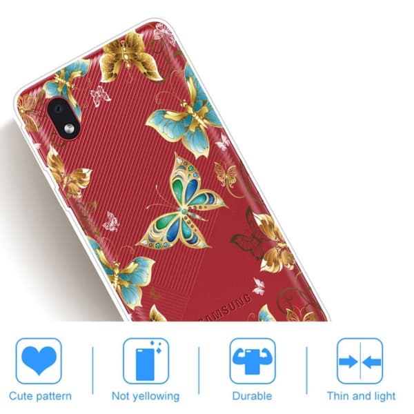 Deco Samsung Galaxy A01 Core cover - Guld Gold