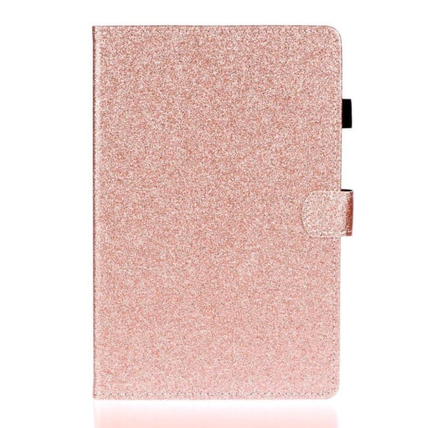 Lenovo Tab M10 FHD Plus flash powder theme leather case - Rose G Pink