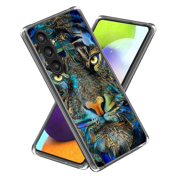 Deco Samsung Galaxy S24 Plus kotelot - Tiikerin Katse Blue
