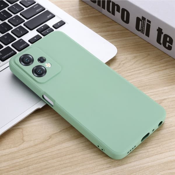 Matt flytende silikondeksel for OnePlus Nord CE 2 Lite 5G - Grønn Green