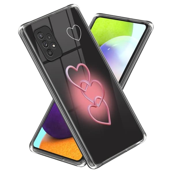 Deco Samsung Galaxy A33 5G cover - Tre-Kærlighed Pink