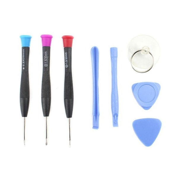 8-i-1 verktygs-kit reparera Iphone multifärg