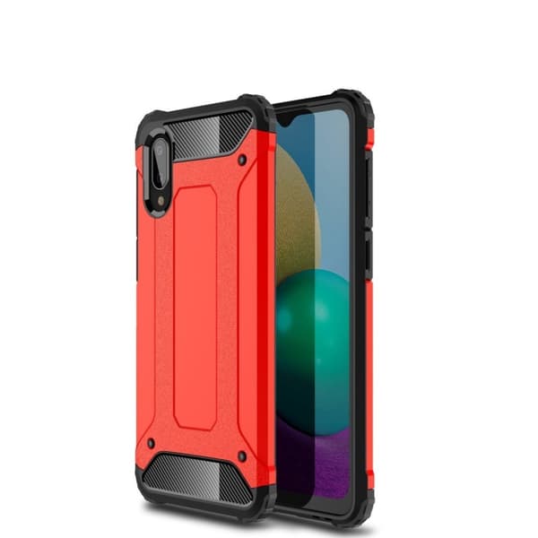 Suoja Samsung Galaxy A02 kotelot - Punainen Red