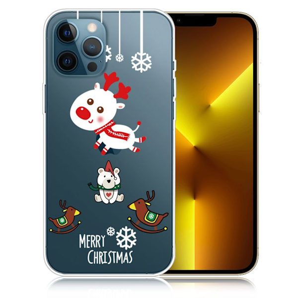 Julfodral till iPhone 13 Pro Max - Björn Hjort multifärg