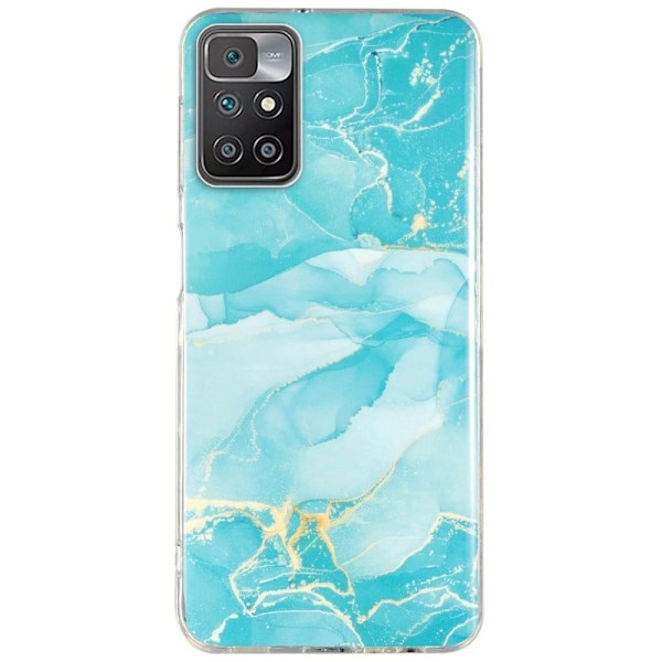Marmormotiv Xiaomi Redmi Note 11 / Xiaomi Redmi 10 Prime / Xiaomi Redmi 10 skal - Grön Grön