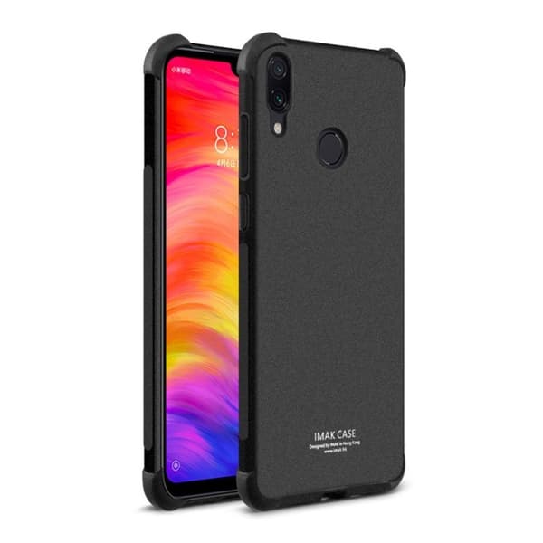Imak Xiaomi Redmi Note 7 Pro Etui - Matt Svart Black