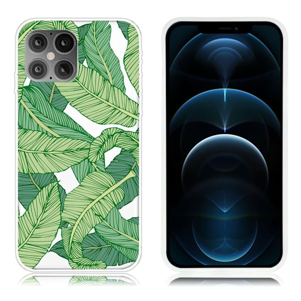 Deco iPhone 12 Pro Max Etui - Blad Green