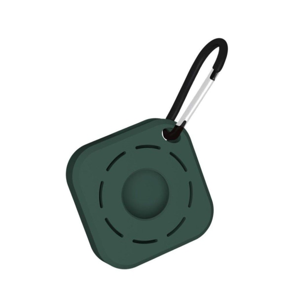 AirTags square silicone cover - Army Green Grön
