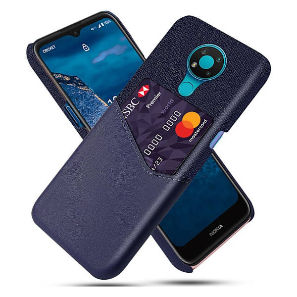 Bofink Nokia 3.4 kort cover - mørkeblå Blue