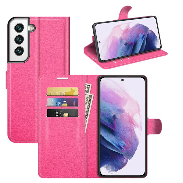 Classic Samsung Galaxy S22 Flippetui - Rose Pink