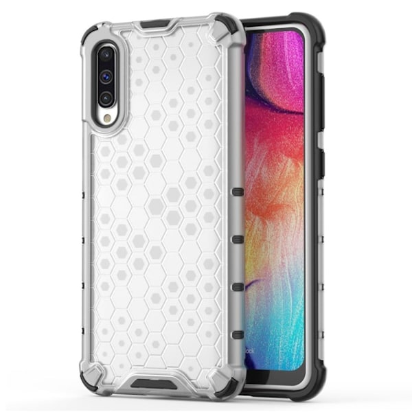 Bofink Honeycomb Samsung Galaxy A50 skal - Vit Vit