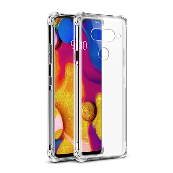 IMAK LG V40 ThinQ anti-fall smooth feel skal - transparent Transparent