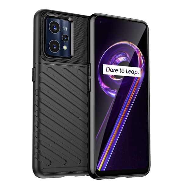 Thunder Realme 9 Pro Plus Etui - Sort Black