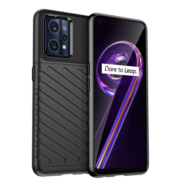 Thunder Realme 9 Pro Plus skal - Svart Svart
