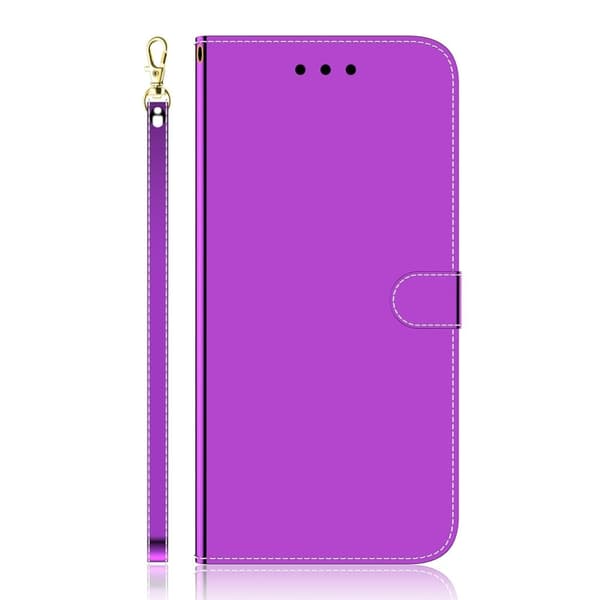 Mirror Sony Xperia 10 III Lite Flip Etui - Lilla Purple