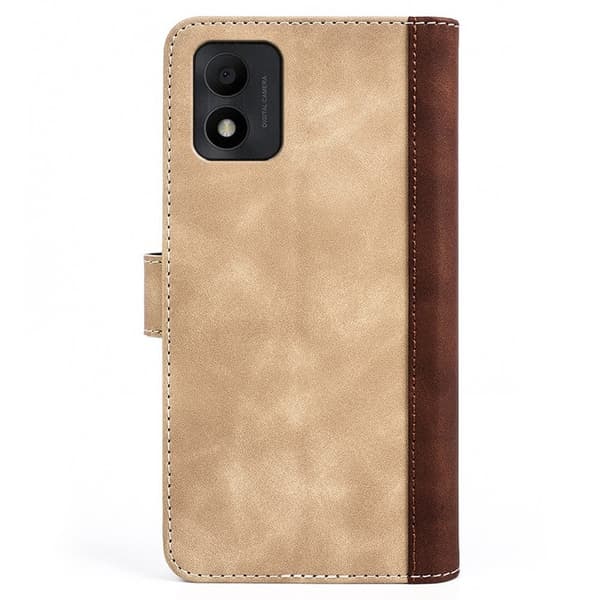 Tofarget lærdeksel for Alcatel 1B (2022) - Gul Yellow