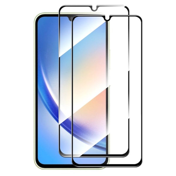 2kpl HAT PRINCE 0,26 mm lasinen näytönsuoja laitteelle Samsung Galaxy A34 5G Transparent