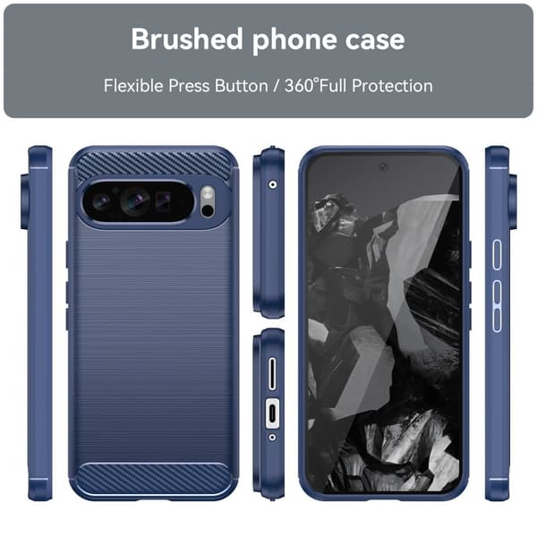 Carbon Flex Google Pixel 9 Pro XL kotelot - Sininen Blue