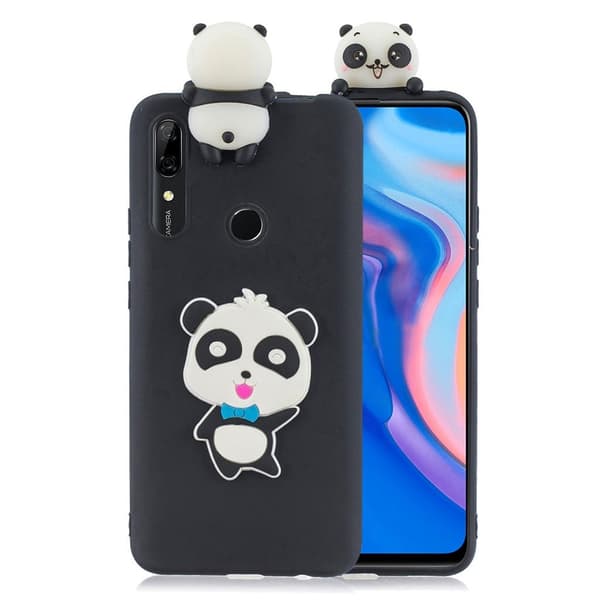 Cute 3D Huawei P Smart Z cover - Panda siger Hello Black
