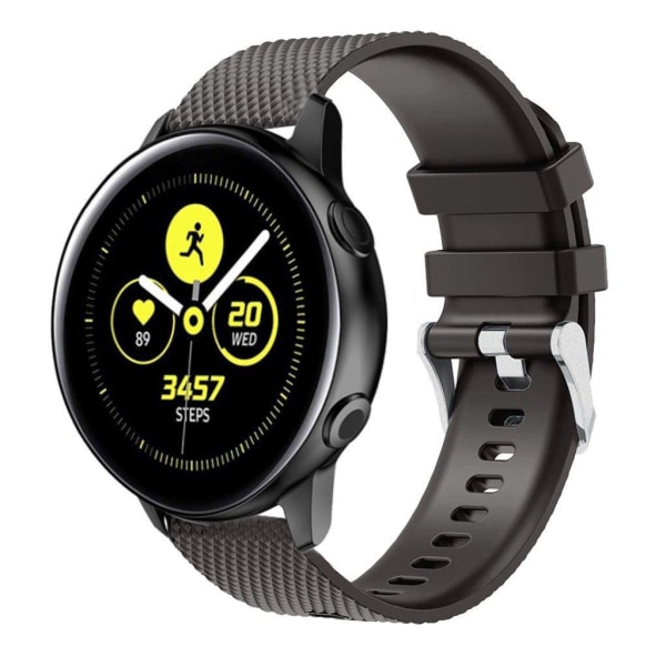 Samsung Galaxy Watch Active klockband av silikon - Svart Svart