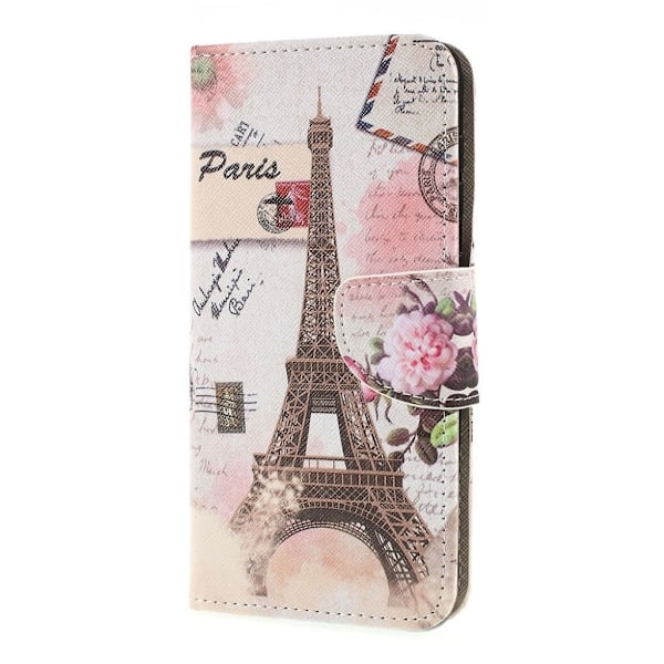 Wonderland Samsung Galaxy A50 etui - Eiffel Tårnet Brown
