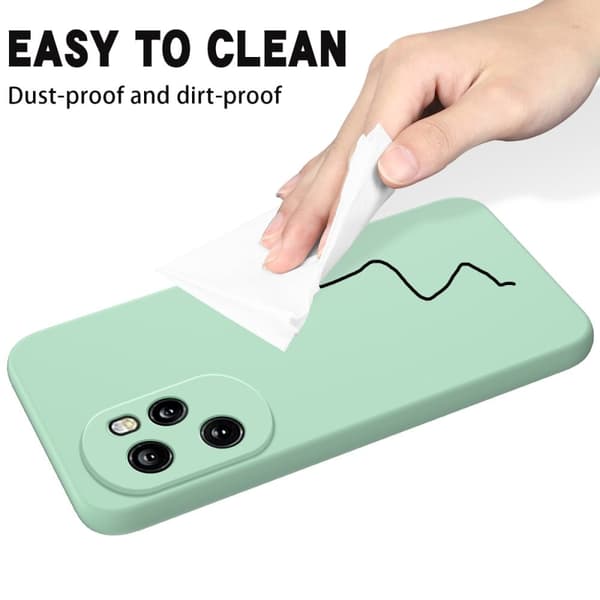 Matte Liquid Honor 100 Pro silikone cover - Grøn Green
