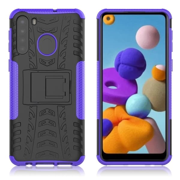 Offroad Samsung Galaxy A21 skal - Lila Lila