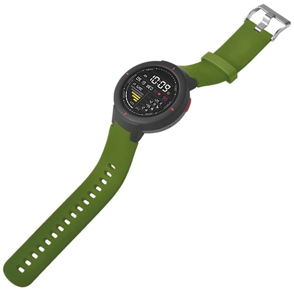 Amazfit Verge 3 urrem i rustfrit stål - grøn Green