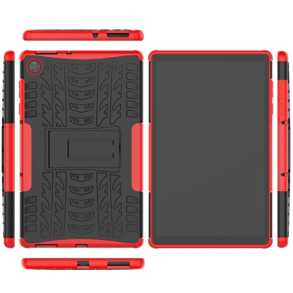 Lenovo Tab M10 HD Gen 2 cool tyre hybrid case - Rød Red