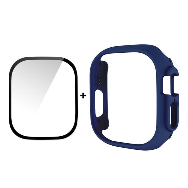 HAT PRINCE Apple Watch Ultra-deksel med skjermbeskytter - Mørkeblå Blue