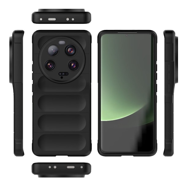 Mjukt greppformat Xiaomi 13 Ultra skal - Blå Blå