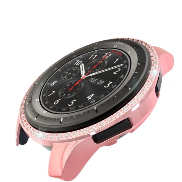 Samsung Galaxy Watch (46mm) rhombus koristekehys - Pinkki Pink