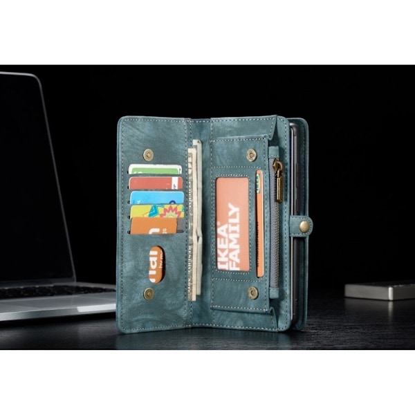 CaseMe Samsung Galaxy Note 20 Ultra fodral med blixtlås - Blå Blå