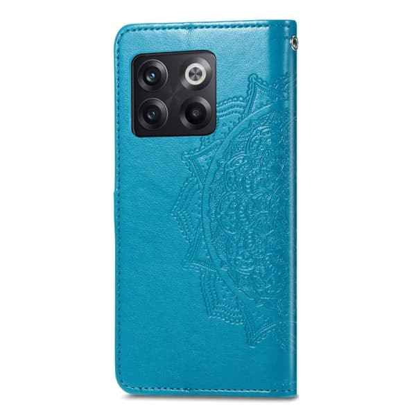 Mandala OnePlus 10T / Ace Pro Läppäkotelo - Sininen Blue