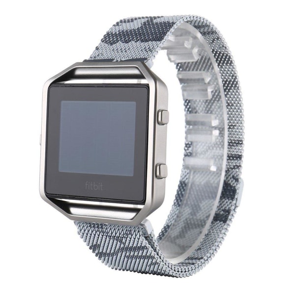 Fitbit Blaze milanesisk loop klockarmband - Silver Silvergrå