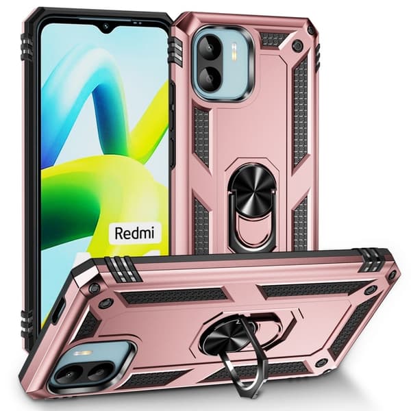 Bofink Combat Xiaomi Redmi A1 Etui - Rødguld Pink