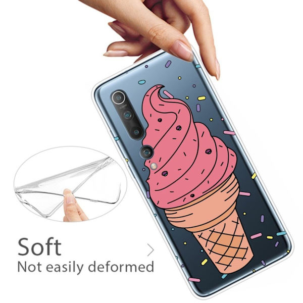 Deco Xiaomi Mi 10 Cover - Lyserød Is Pink
