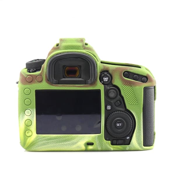 Canon EOS 5D Mark IV silikondeksel - Kamuflasje Green