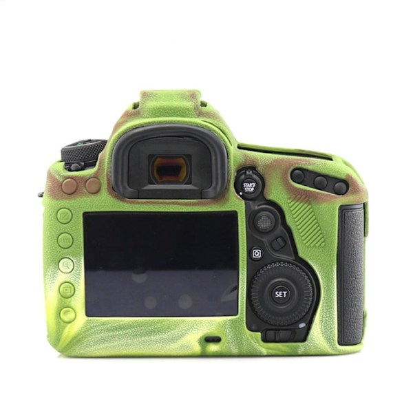 Canon EOS 5D Mark IV silikoneovertræk - Camouflage Green