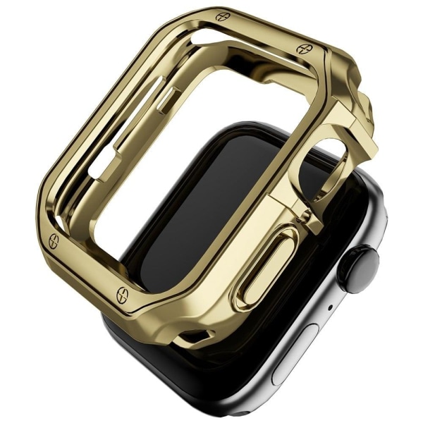 Apple Watch (45mm) electroplating laser engraved cover - Gold Gold