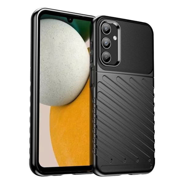 Thunder Samsung Galaxy A15 Suojakotelo - Musta Black