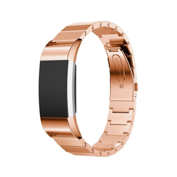 Fitbit Charge 2 elegant klockarmband - Rosa guld Rosa