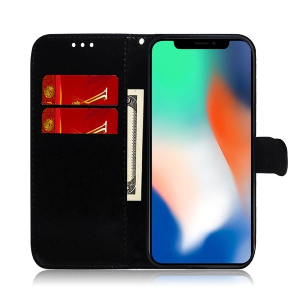 Mirror etui til iPhone Xs - Sort Black