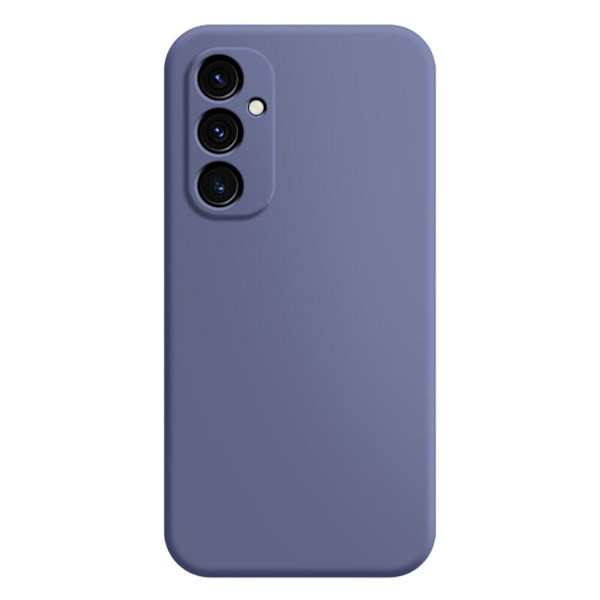 Avfasat gummerat droppskydd för Samsung Galaxy A14 - Grå Blå Blå