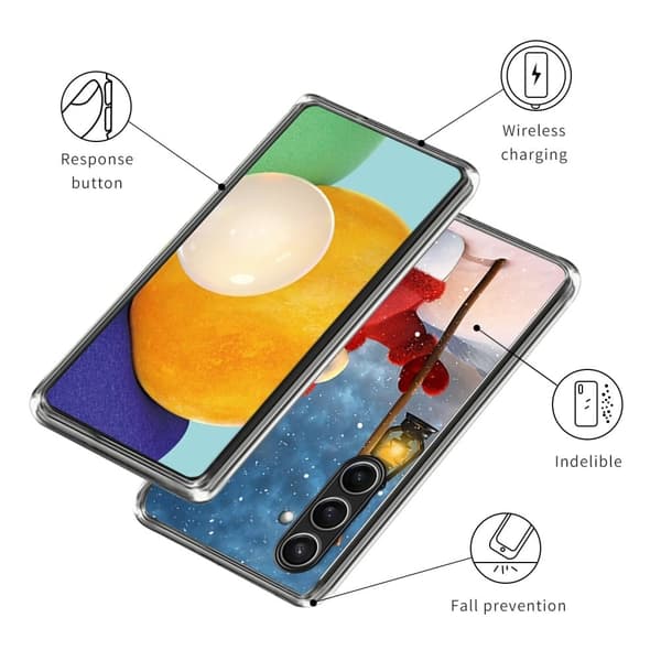 Vibe Samsung Galaxy S24 FE cover - Style G Blue