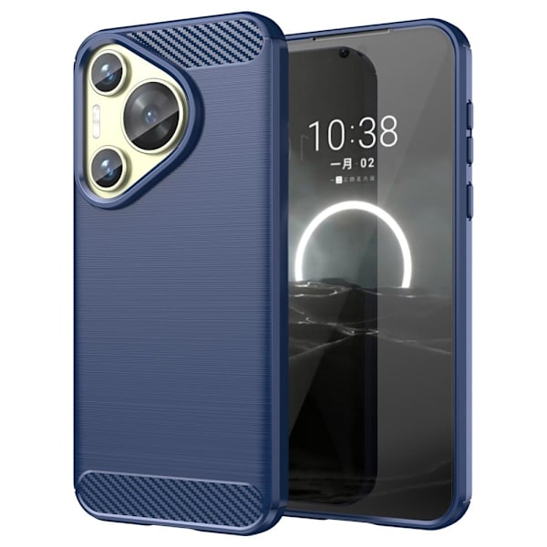 Carbon Flex Huawei P70 cover - Blå Blue
